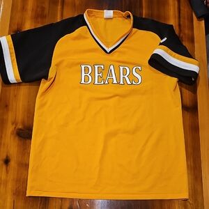 Bears Baseball Shirt - Yellow and Black